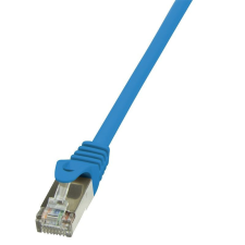 LogiLink F/UTP patch kábel Cat.5e 0,25m kék (CP1016S) kábel és adapter