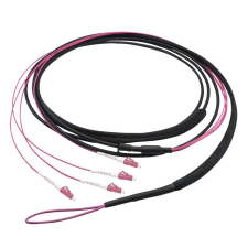 LogiLink Fiber törzskábel U-DQ(ZN)BH 4 eres multimódusú OM4 LC/UPC - LC/UPC 60m (FT1U060) (FT1U060) kábel és adapter