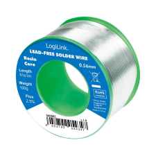 LogiLink Forrasztóhuzal 0,56 mm (ólommentes), 0,7 % réz, 100 g egyéb hálózati eszköz