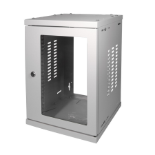 LogiLink Hálózati szekrény / fali állvány 10", 8U, összeszerelt, szürke egyéb hálózati eszköz