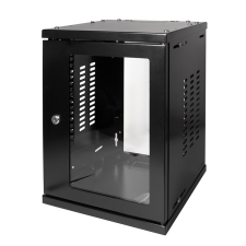 LogiLink Hálózati szekrény / fali állvány 10", 8U, összeszerelve, fekete egyéb hálózati eszköz