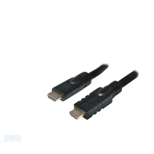 LogiLink HDMI Active, M/M, 10m kábel fekete (CHA0010) (CHA0010) kábel és adapter