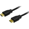 LogiLink HDMI Cable 1.4, AM to AM, 4K/30Hz, 0.2m, black (CH0076)