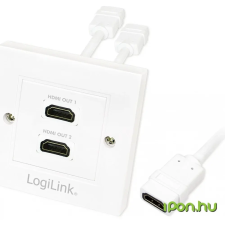 LogiLink HDMI Elosztó Fehér 10cm AH0015 kábel és adapter