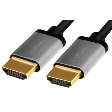 LogiLink HDMI - HDMI v2.0 kábel 3m - Fekete/Szürke kábel és adapter