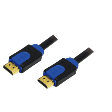 LogiLink HDMI-kábel, A/M-A/M, 4K/30 Hz, 10 m kábel és adapter