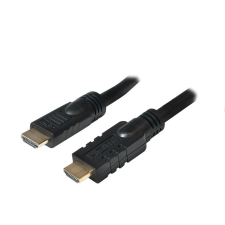 LogiLink HDMI kábel, A/M - A/M, 4K/30 Hz, erősítő, 20 m kábel és adapter