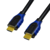 LogiLink HDMI kábel, A/M-A/M, 4K/60 Hz,2m, fekete-kék (CH0062) (CH0062)