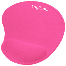 LogiLink ID0027P zselés csuklótámasszal pink egérpad asztali számítógép kellék