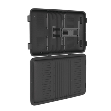 LogiLink Időjárásálló TV ház, 32&quot;-55&quot; TV-khez, acél, fekete tv állvány és fali konzol