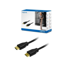 LogiLink KAB LogiLink CH0036 2x HDMI apa 1.4 kábel - Fekete - 1,5m kábel és adapter