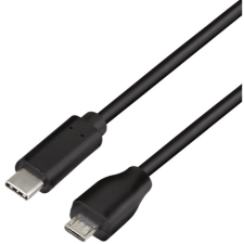 LogiLink KAB USB-C > Micro-USB (ST-ST) 0,5m LogiLink Black (CU0196) kábel és adapter