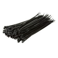 Logilink Kábelkötegelő, PA66, 100 db, fekete villanyszerelés