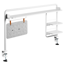 LogiLink Logilink Befogható asztali tálca, 1295 x 218 x 757 mm, fehér íróasztal