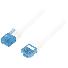 LogiLink LogiLink lapos Patch kábel CAT5e 0,25M fehér kábel és adapter