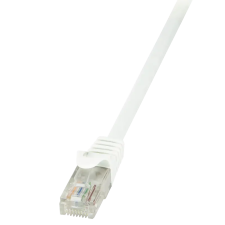 LogiLink LogiLink Patch kábel Econline, Cat.6, U/UTP, fehér, 2 m kábel és adapter