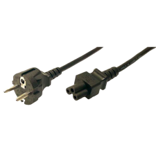 LogiLink Logilink Tápkábel, CEE 7/7 - IEC C5, 1,8 m kábel és adapter