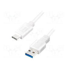 LogiLink Logilink USB-A to USB-C male/male cable 1,5m White kábel és adapter