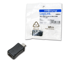 LogiLink Mini USB anya - micro USB apa adapter asztali számítógép kellék