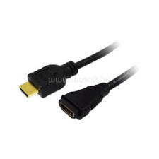 LogiLink nagy sebességű HDMI kábel Ethernettel, 5.00 méter (LOGILINK_CH0058) kábel és adapter