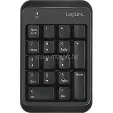 LogiLink numerikus billentyűzet, Bluetooth 5.1 (fekete) (LOGILINK_ID0201) billentyűzet