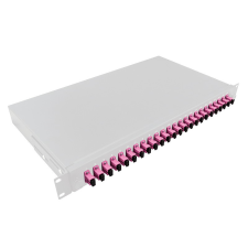 LogiLink Optikai kábel elosztó, 19" (ODF) SC-SX 24 Po, szürke egyéb hálózati eszköz