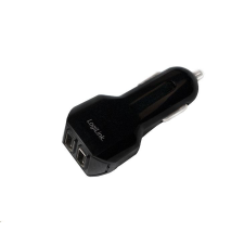 LogiLink PA0102 Dual USB-s autós töltő mobiltelefon kellék