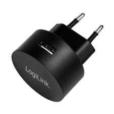 LogiLink PA0217 1xUSB hálózati töltő 10.5W fekete mobiltelefon kellék