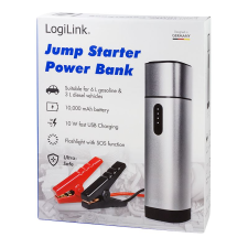 LogiLink PA0266 autó indító Power Bank 10000mAh, 2xUSB-A (PA0266) - Járműakkumulátor-töltők power bank