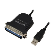LogiLink - parallel adapter - USB 2.0 (AU0003C) kábel és adapter