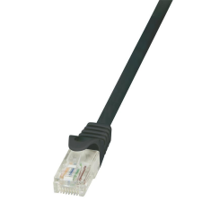 LogiLink - patch kábel, Cat.6 U/UTP EconLine 3,00m fekete - CP2063U kábel és adapter
