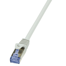 LogiLink - patch kábel, Cat.6A 10G S/FTP PIMF PrimeLine 7,5m szürke - CQ3082S kábel és adapter