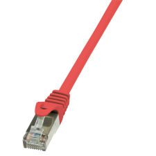 LogiLink Patch kábel Econline, Cat.5e, F/UTP, piros, 0,5 m - CP1024S kábel és adapter