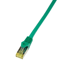LogiLink Patch kábel, GHMT tanúsítvánnyal, Cat.6A, S/FTP, zöld, 2 m egyéb hálózati eszköz