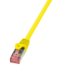 LogiLink Patch kábel PrimeLine, Cat.6, S/FTP, sárga, 5 m kábel és adapter