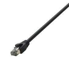 LogiLink Patch kábel PrimeLine, Cat.8.1, S/FTP, fekete, 1,5 m kábel és adapter