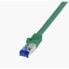 LogiLink Patch kábel Ultraflex Cat.6A S/FTP 0,5m zöld (C6A025S) (C6A025S)