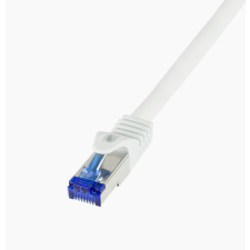 LogiLink Patch kábel Ultraflex Cat.6A S/FTP 1m fehér (C6A031S) kábel és adapter