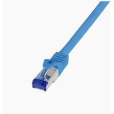LogiLink Patch kábel Ultraflex Cat.6A S/FTP 1m kék (C6A036S) (C6A036S) kábel és adapter