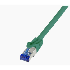 LogiLink Patch kábel Ultraflex Cat.6A S/FTP 20m zöld (C6A115S) (C6A115S) kábel és adapter
