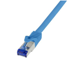 LogiLink Patch kábel Ultraflex, Cat.6A, S/FTP, 3 m kék (C6A066S) (C6A066S) kábel és adapter