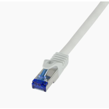 LogiLink Patch kábel Ultraflex Cat.6A S/FTP 7,5m szürke (C6A082S) kábel és adapter