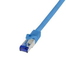 Logilink Patch kábel Ultraflex, Cat.6A, S/FTP, kék, 10 m kábel és adapter
