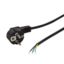 LogiLink power cable - CEE 7/7 to bare wire - 1.5 m (CP135) kábel és adapter