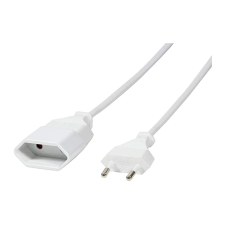 LogiLink power extension cable - Europlug to Europlug - 1 m (CP125) kábel és adapter