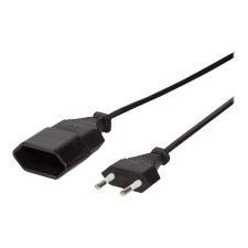 LogiLink power extension cable - Europlug to Europlug - 3 m (CP124) kábel és adapter