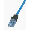 LogiLink Prémium patch kábel, Cat.6A, U/UTP, 10G/PoE/HDBT, kék, 3 m (CPP003)