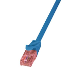 LogiLink PrimeLine, Cat.6, U/UTP patch kábel kék 7,5 m (CQ2086U) (CQ2086U) kábel és adapter