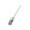LogiLink PrimeLine - patch cable - 1.5 m - gray