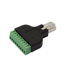 LogiLink RJ45 apa -&gt; 8 tűs csavaros csatlakozó adapter (MP0050) egyéb hálózati eszköz